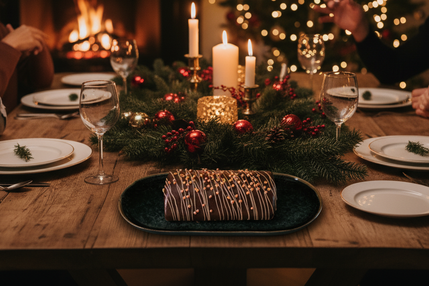 Ice Roll Cake - chocolade hazelnoot