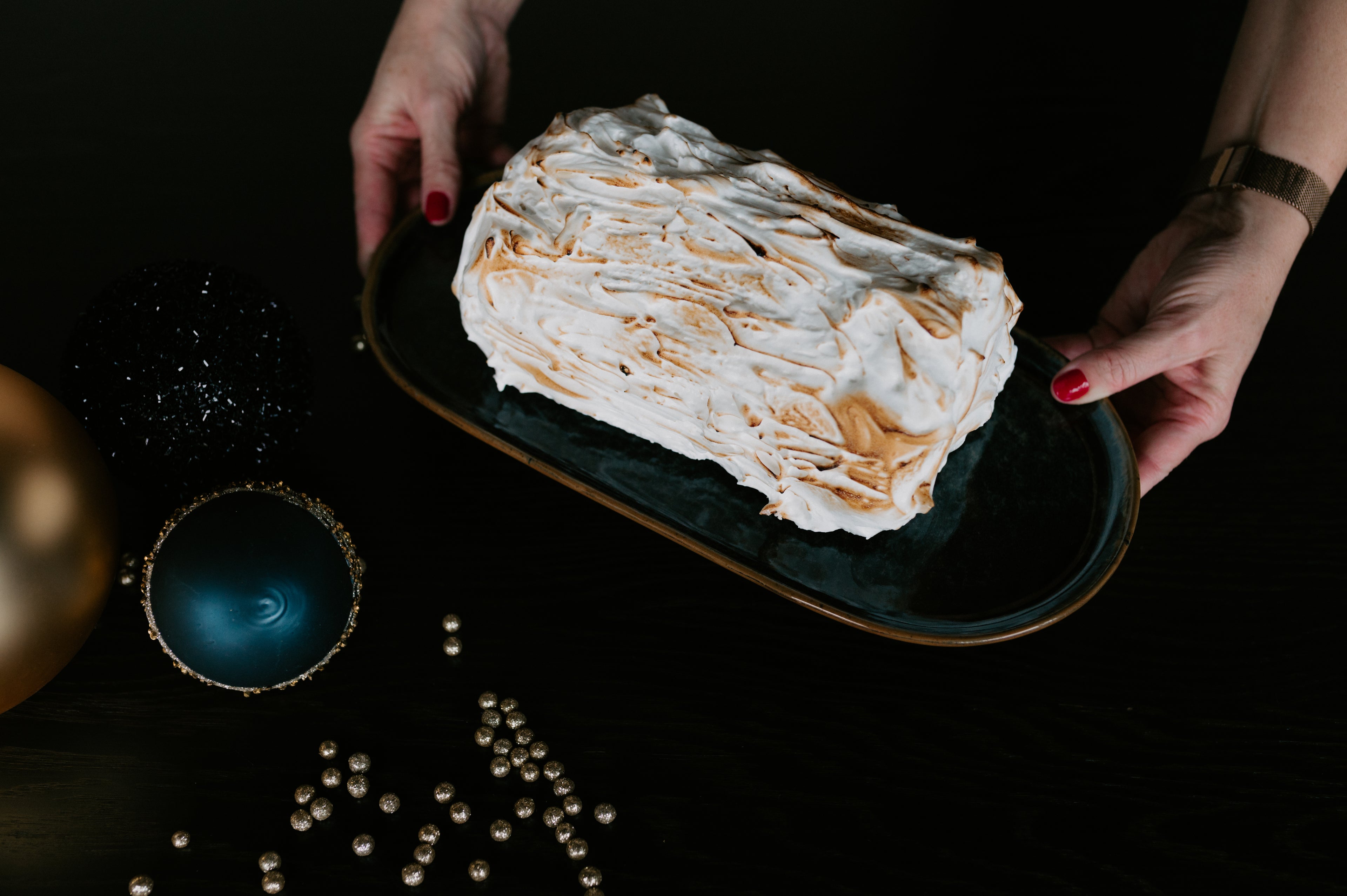 Ice Roll Cake - Italiaanse merengue